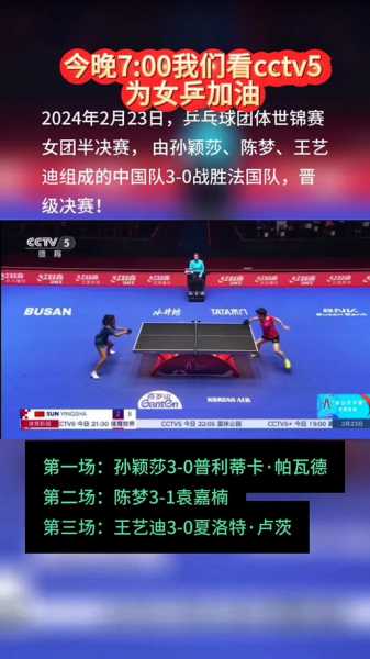 24视频直播_乒乓球联赛2024视频直播