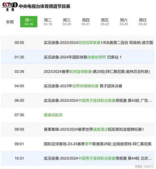 cctv5 直播_cctv5直播nba赛程表