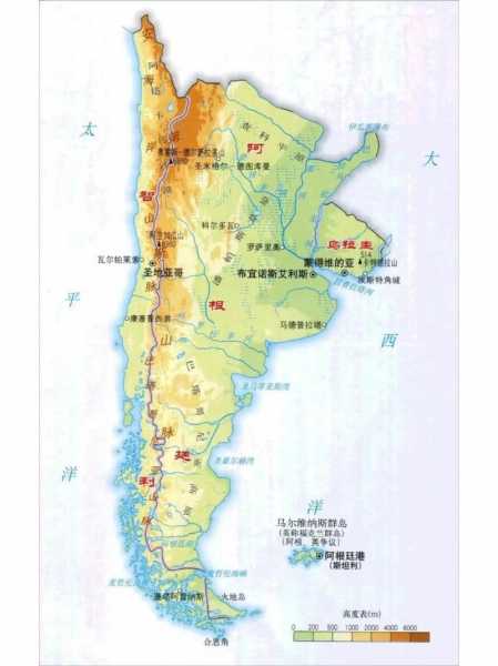 阿根廷地图高清版大图_给我播放阿根廷地图