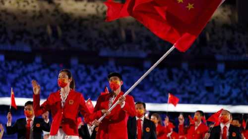 2021东京奥运会开幕式图片，2021东京奥运会开幕式图片高清