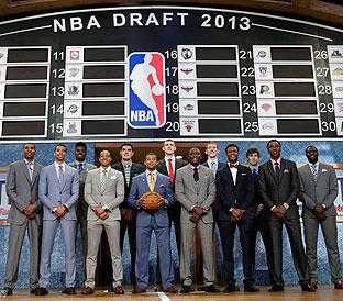 nba2013选秀顺位，2013nba选秀大会顺位
