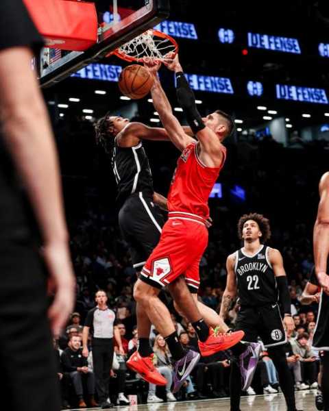 nba公牛vs篮网，公牛vs篮网第一节