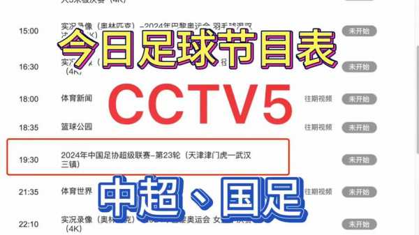 央视5套体育节目表，央视5套体育节目表今天