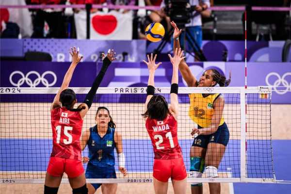 女排半决赛韩国对巴西直播，2021年08月06日 排球女队半决赛 巴西 vs 韩国高清直播