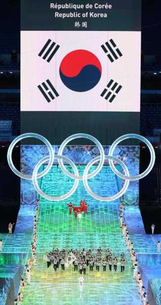 韩国冬奥会闭幕式中国8分钟，2022冬奥会韩国
