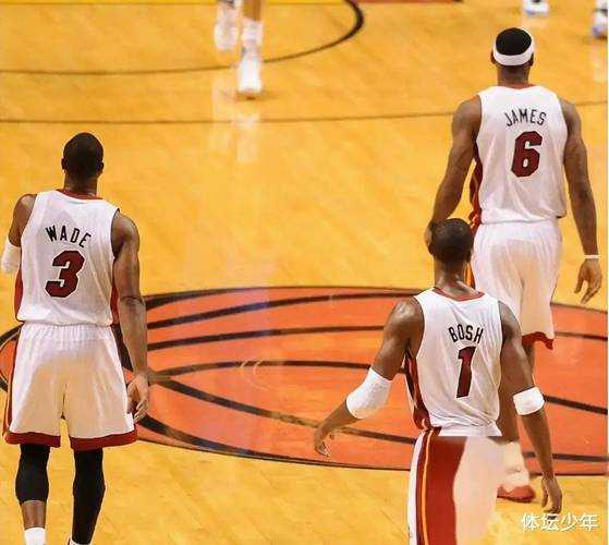 nba热火三巨头壁纸，热火三巨头图