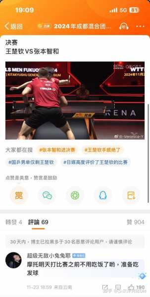 乒乓总决赛乒乓球赛决赛直播，乒乓球总决赛视频直播