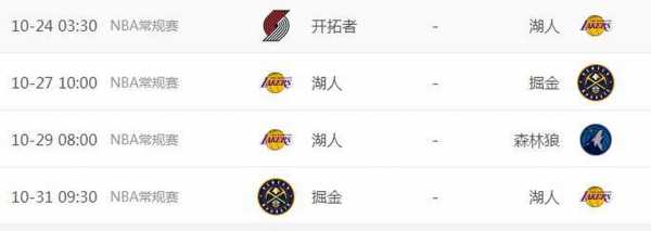 湖人对开拓者季后赛比分，湖人对开拓者季后赛比分分析
