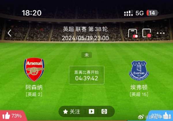 阿森纳vs埃弗顿预测，阿森纳对埃弗顿视频直播