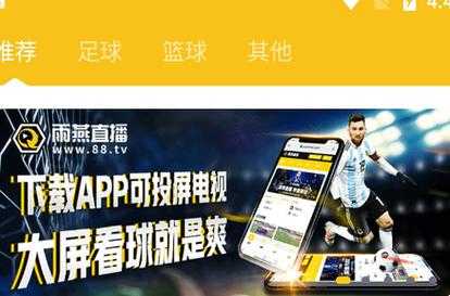雨燕直播足球app下载，雨燕直播足球app下载安装