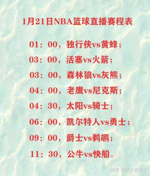nba季后赛直播赛程表，nba季后赛赛程直播cctv5