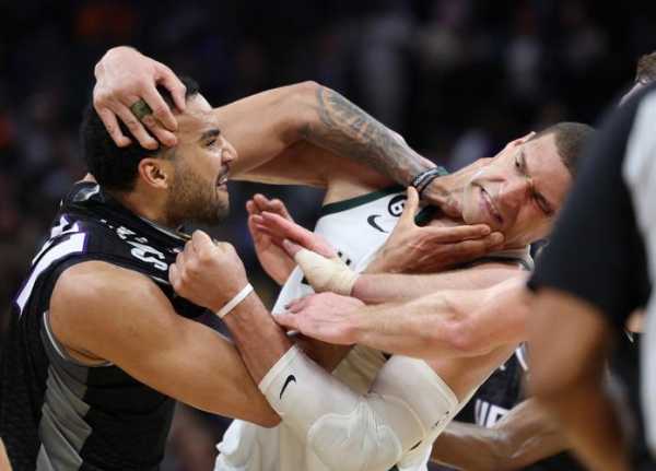 nba打架合集，nba经典打架视频
