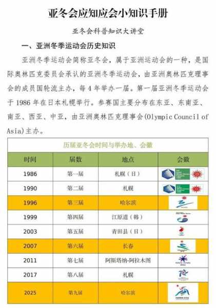 亚运会举办时间多久，亚运会举办时间列表