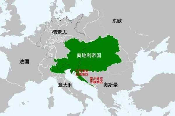 奥地利地图高清版大图，奥地利地图图片