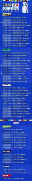 欧洲杯足球赛什么时候开始，欧洲杯什么时候有比赛