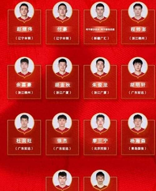 2012年奥运会中国男篮名单，2012年奥运会中国男篮阵容