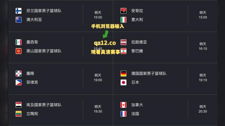 2019男篮世界杯时间，2019男篮世界杯在哪