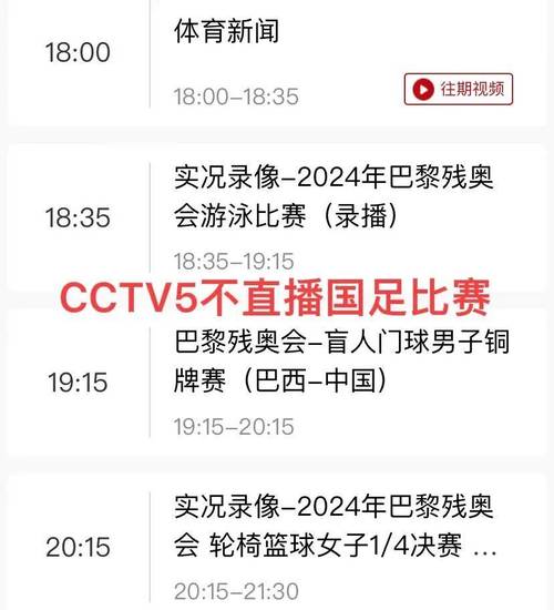 cctv5节目为什么不能回看，为啥cctv5看不了回放