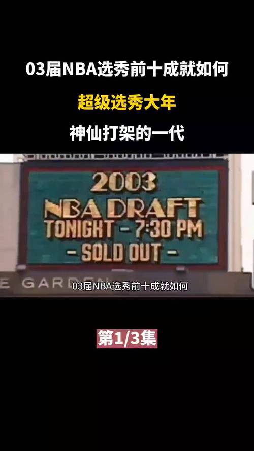 nba选秀重排，2003年nba选秀重排