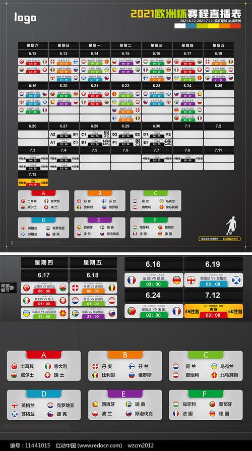 中国欧洲杯赛程2021赛程表，欧洲杯赛程2021赛程表直播吧