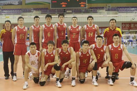 中国男排队内情侣，中国男排队友