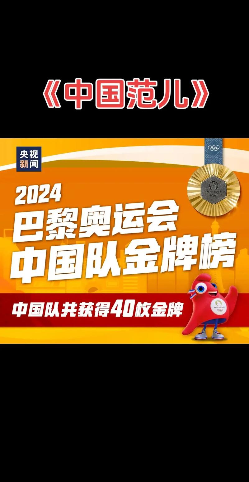 中国第一个奥运金牌，2024奥运会金奖牌排行榜