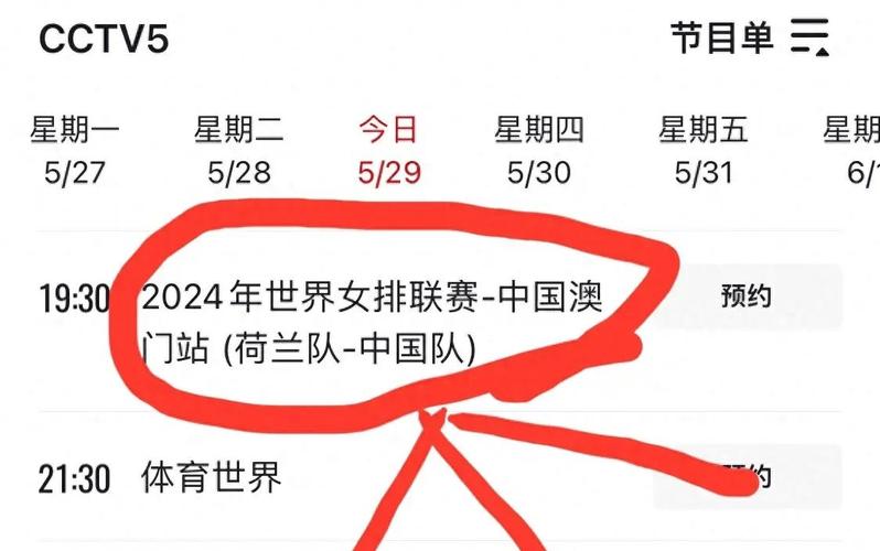中央5 现场直播女排，中央5现场直播女排中国对巴西2021.6.8