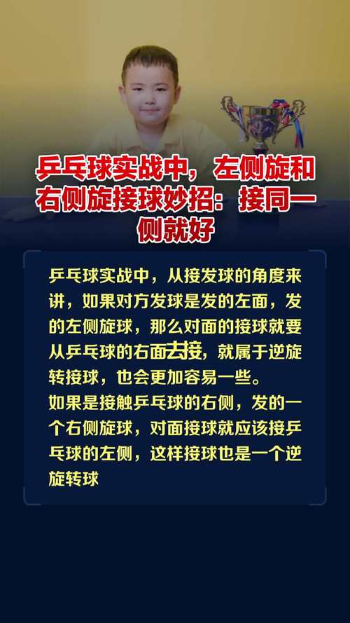 乒乓球万能接球法，乒乓球万能接球法视频