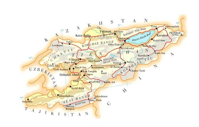 吉尔尼斯，吉尔尼斯地图