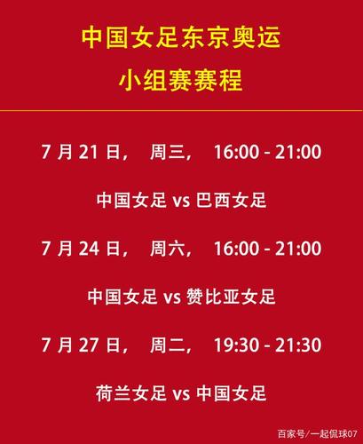 奥运会女足名单，2021奥运女足成员介绍