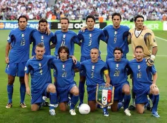 意大利2006年世界杯阵容，2006年世界杯意大利阵型