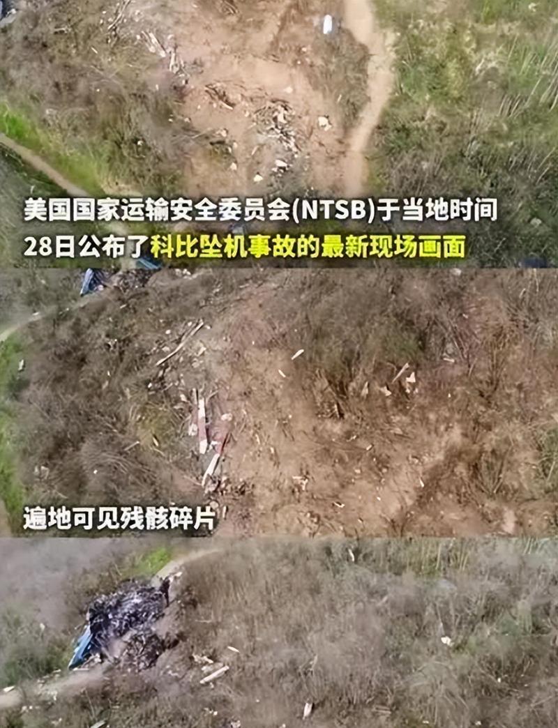 科比布莱恩特坠机身亡照片，科比布莱恩特乘坐的飞机