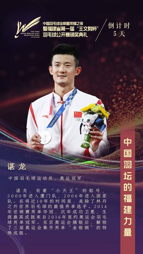 羽毛球奥运冠军男，羽毛球奥运冠军男是谁